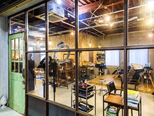 宝殿 Brocante HAIR DRESSING 施工全般